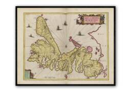 Skye Map - Old Antique Of Isle 1665 Wall Print- Poster Art-Wall Art -Scottish Maps- Vintage Print - thumbnail 1