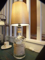 Monkey Shoulder Whisky Bottle Table Lamp Without Shade