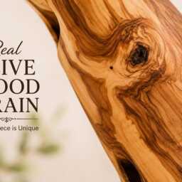 Olive Wood Wine Bottle Holder Handmade Rustic Stand Natural Display Gift Kitchen Bar Decor - thumbnail 3