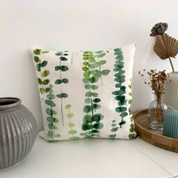 Cushion Cover Leaf Tendril, 40/40 Or 50/50 - thumbnail 2