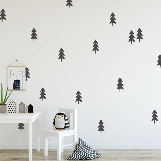 Trees Wall Decal, Tree Decoration, Stickers Fo Children Room, Decal - image 1