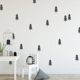 Trees Wall Decal, Tree Decoration, Stickers Fo Children Room, Decal - thumbnail 1