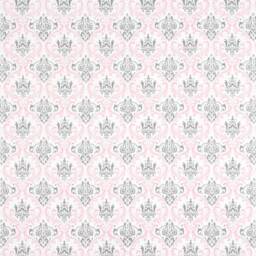 "Pair 25 Or 50"" Wide Panels Premier Prints Madison Damask Bella Pink Rod Cafe Curtains Drapes Taupe 24 63 72 84 96 108 120" - thumbnail 2