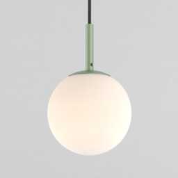 Zoe Ceiling Pendant Hanging Light Olive Green Kitchen Island Fixture Lamp Shade - thumbnail 3
