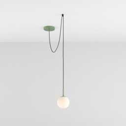 Zoe Ceiling Pendant Hanging Light Olive Green Kitchen Island Fixture Lamp Shade - thumbnail 2
