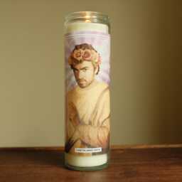 Saint George Prayer Candle Scented Vegan Soy Wax, 120Hr Burn - thumbnail 1