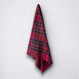 Royal Stewart - 100% Wool Tartan Blanket Eco Friendly Personalisable Blankets Throw - thumbnail 1