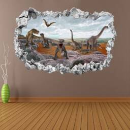 Dinosaurs Wall Decal Sticker Mural Poster Print Art Kids Bedroom Nursery Decor Kr56 - thumbnail 2