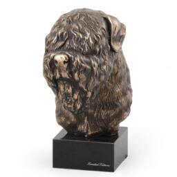 Black Russian Terrier, Dog Marble Statue, Limited Edition, Artdog. Made Of Cold Cast Bronze. Solid, Perfect Gift. Limited Edition