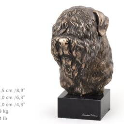 Black Russian Terrier, Dog Marble Statue, Limited Edition, Artdog. Made Of Cold Cast Bronze. Solid, Perfect Gift. Limited Edition - thumbnail 4