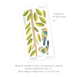Rainbow Bee-Eater Kit - Peel-And-stick Wall Decals Mej - thumbnail 4