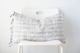 Tribal Hemp Hand Woven Natural Dye Color Pillow Cover - thumbnail 1