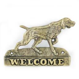 Weimaraner, Dog Welcome, Hanging Decoration, Limited Edition, Artdog - thumbnail 2