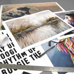 Honeybloom Lake View Art Print - thumbnail 2