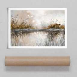 Honeybloom Lake View Art Print - thumbnail 4