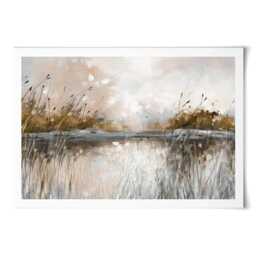 Honeybloom Lake View Art Print - thumbnail 1