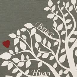 Family Tree Paper Cut - Wedding Anniversary Or Birthday Gift - thumbnail 3