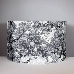 Retro Geometric Scandinavian Lampshade, Handmade For Ceiling Or Lamp Base, 20cm To 50cm Diameters - thumbnail 4