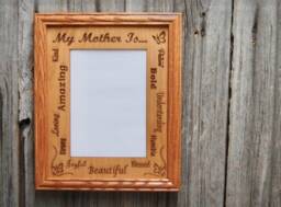 My Mother Is Picture Frame - 8x10 Holds 5x7 Photo Mother's Day Gift For Mom - thumbnail 1