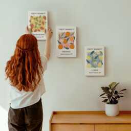 Canvas Wall Art Set Of 3 - Lemons, Oranges & Strawberries, Multicolored Print, Plants Flowers Hanging Piece - thumbnail 3