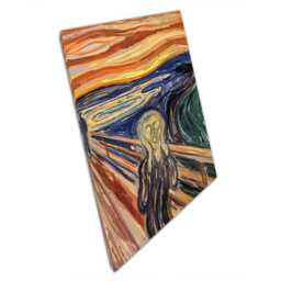 The Scream Print Edvard Munch Canvas Art Abstract Wall Decor For Home Office - thumbnail 1
