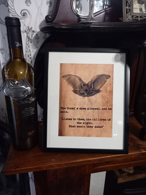 "Goth Gothic Vampire Nosferatu Succubus Bram Stokers Dracula Inspired ""Children Of The Night" - image 1