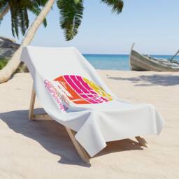 Yacht Rock California Beach Towel
