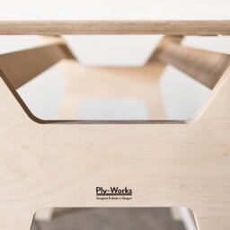 Work From Home Simple Plywood Computer Desk - thumbnail 3