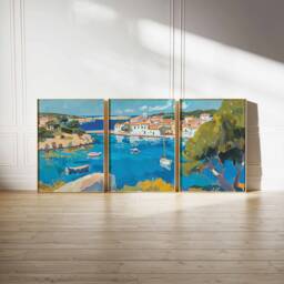 Set Of 3 Menorca Travel Prints, Posters, Tropical Decor, Botanical Art, Spanish Wall Gift, Gift - thumbnail 2