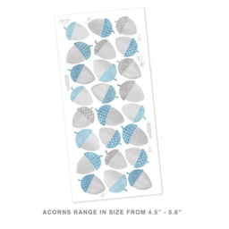 Acorns - Blue Peel-And-stick Wall Decals Mej - thumbnail 2