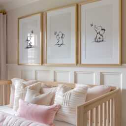Safari Nursery Prints Baby Elephant Wall Art Set Gender Neutral Kids Room Decor - thumbnail 2