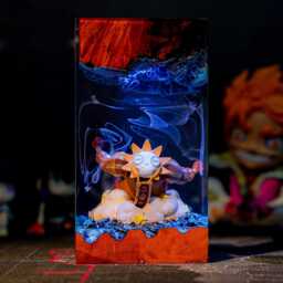 Esquie Clair Obscur Exp??dition 33 Resin Lamp, Epoxy Night Light, Esquie, Paintress, Verso Figure, Gameroom Decor, Unique Game Gift - thumbnail 1