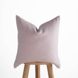 Natural Linen Pillow Cover With Zipper - Pillowcases Shams For Bedding. Many Colors To Choose From - thumbnail 2