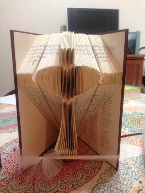 Cross & Heart Folded Book - Church Love Gift Birthday Confirmation Wedding Pastor Christmas
