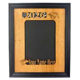 2026 Graduation Picture Frame - 8x10 Holds 5x7 Photo Class Of Gift For Graduate, High School Graduate - thumbnail 1