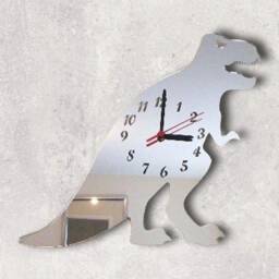 T-Rex Dinosaur Acrylic Clock - Many Colours Available - Bespoke Shapes & Sizes Made - thumbnail 2