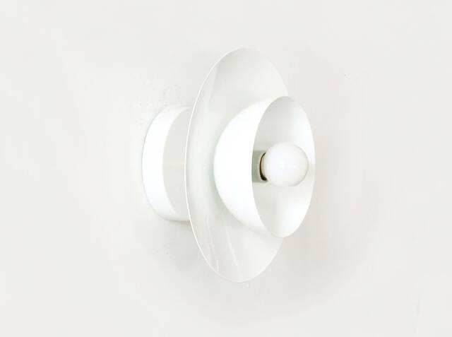 Mid Century Modern White Wall Fixture Light Living Room Lighting Entry Sconce Dinig Lamp - image 1