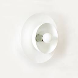 Mid Century Modern White Wall Fixture Light Living Room Lighting Entry Sconce Dinig Lamp - thumbnail 2