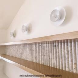 Mid Century Modern White Wall Fixture Light Living Room Lighting Entry Sconce Dinig Lamp - thumbnail 3