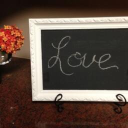 Chalkboards, Small Chalkboards, Memo Board, Chalkboard With Stand, Kitchen Decor, Photo Prop Chalkboard, Wedding Framed - thumbnail 3