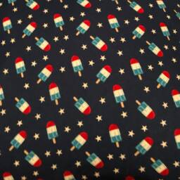 Red, White, & Blue Popsicle Print Decorative Pillow Cover - thumbnail 2