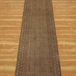Handmade Cotton Stair Runner Block Printed Boho Hallway Rug - thumbnail 3
