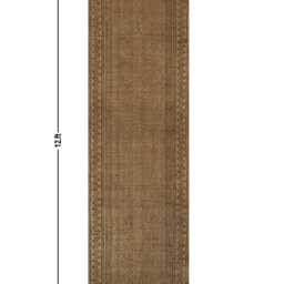 Handmade Cotton Stair Runner Block Printed Boho Hallway Rug - thumbnail 2