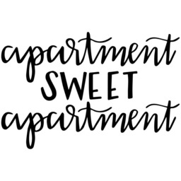Apartment Sweet Printable - Wall Decor Instant Download Diy Gallery Housewarming Gift - thumbnail 2