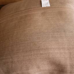 45cm Vintage Kilim Cushion Cover Handwoven - Plain White Background Colourful Brocaded Motifs - thumbnail 4