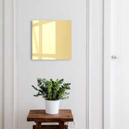 Creamy Yellow Key Cabinet For Home, Industrial Box, Minimalist Backgrounds & Patterns, Lovers Of Minimalism Peace - thumbnail 1