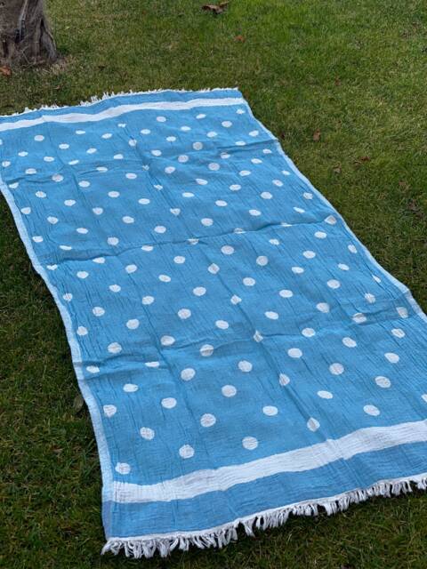 Peshtemal, Beach Towel, Turkish Bath, Pool Spa Swim Turkish Cotton Hammam Surf - image 1