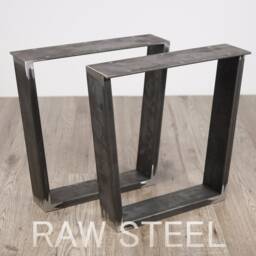 Trapezoid Bench Legs, Coffee Table Leg, Set Of 2 - thumbnail 3