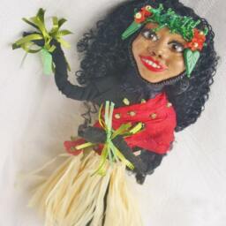 Pele - Fire Goddess Of Volcanoes Spirit Doll - thumbnail 3