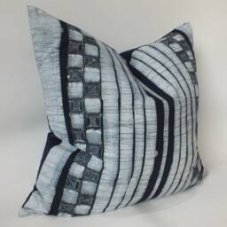 Hmong Decorative Throw Pillow Covers Batik Accent Cushion Farmhouse Pillowcase For Couch Sofa Bedroom - thumbnail 3